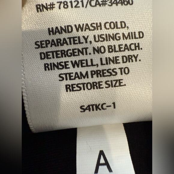 Eileen Fisher Black Tweed Zip Up Jacket With Ponte Knit Side Panels Size XL - Picture 12 of 14